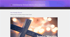 Desktop Screenshot of centenary-umc.com